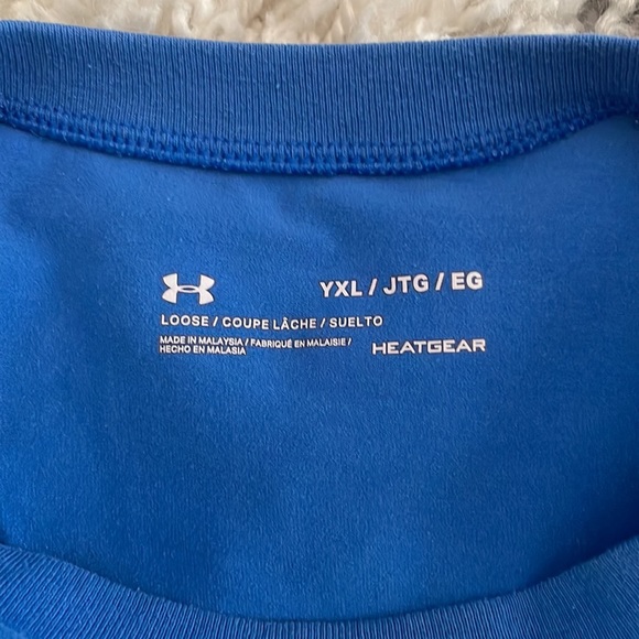 Under Armour Blue USA Youth XL t-shirt - Picture 3 of 5